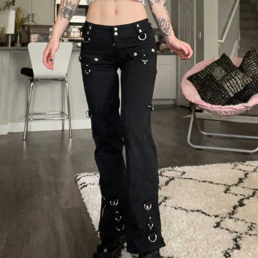 Gothic Low Waist Trousers