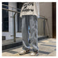 "Fashion-forward Baggy Denim Pants with a nod to the Y2K era"