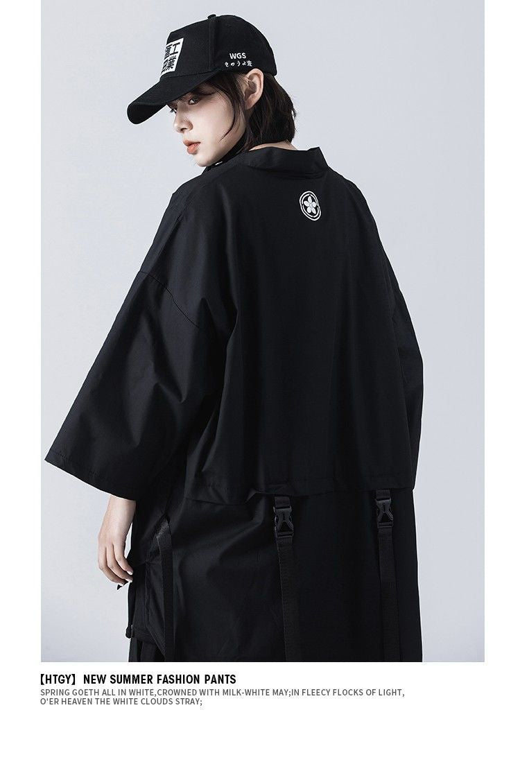Punk Gothic Summer Tech Streetwear