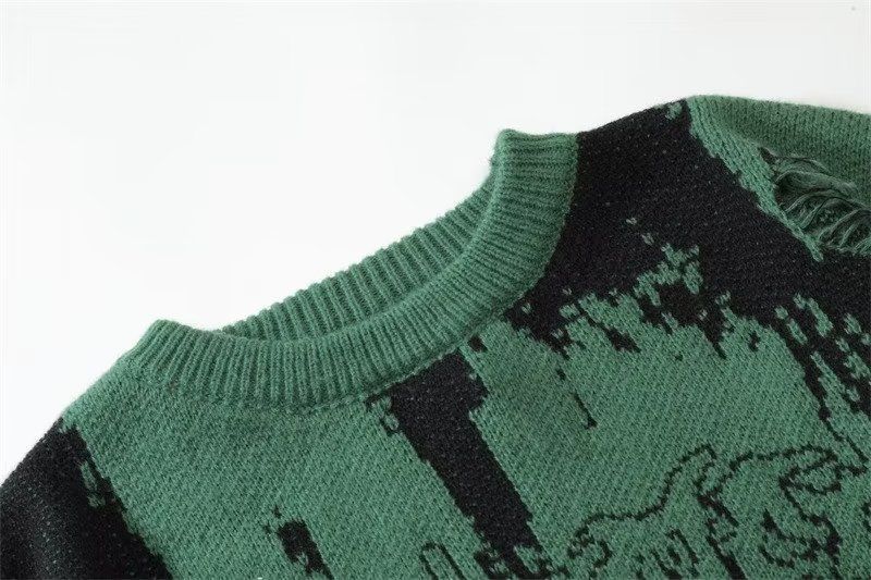 Stay cozy and fashionable with this Y2K-inspired Oversized Sweater