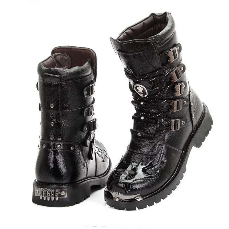 Gothic Belt Punk Boots