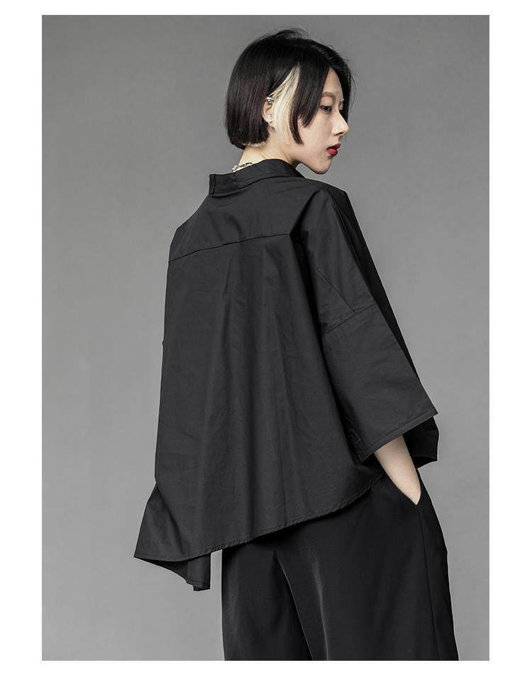 Gothic Y2K Loose Oversize Casual Shirt