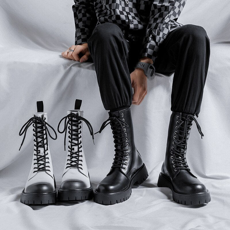 Unique Gothic Rock Motorcycle Shoes for Your Wardrobe