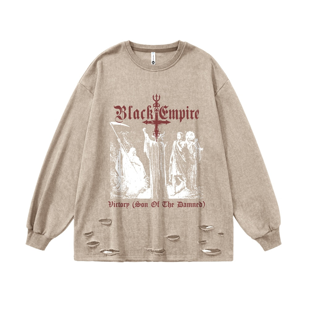 Black Empire Ripped T-Shirts