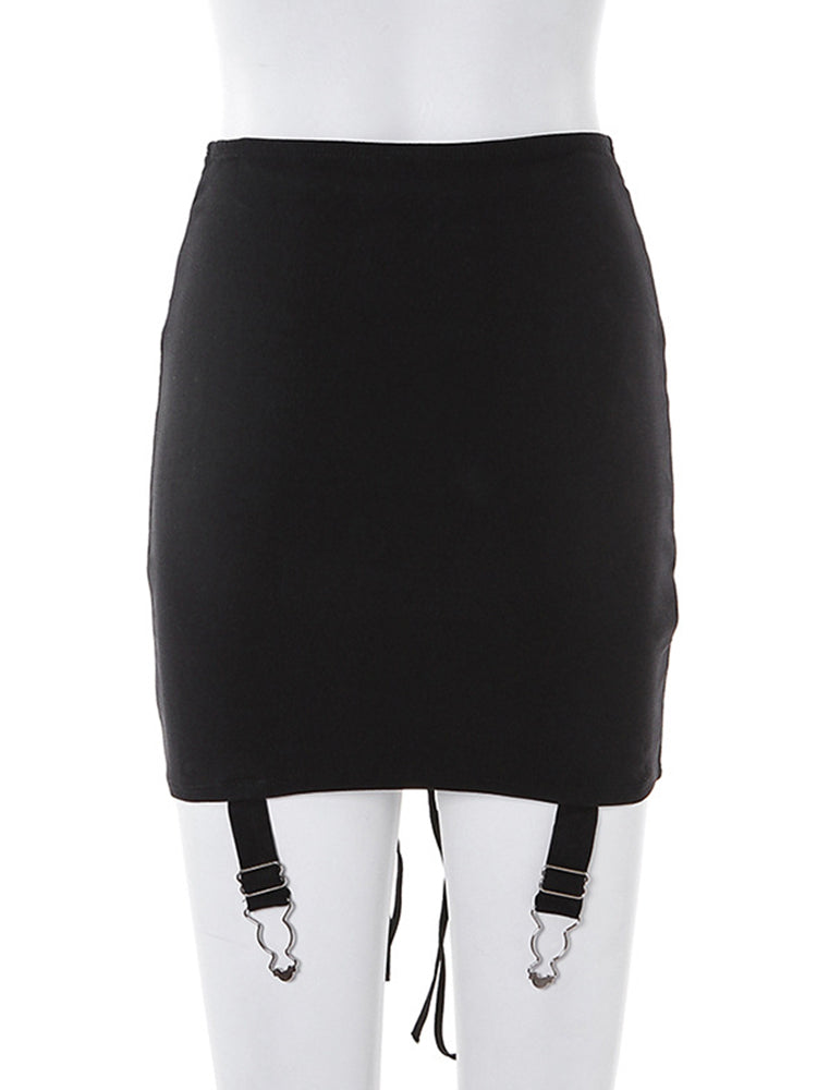 Gothic Y2K Vintage Mini Skirt