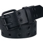Gothic Leather Waist Belts with Double Pin Buckle