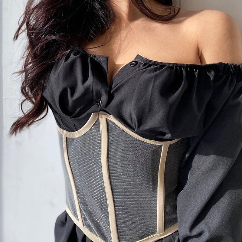 Sexy Gothic Corset Top