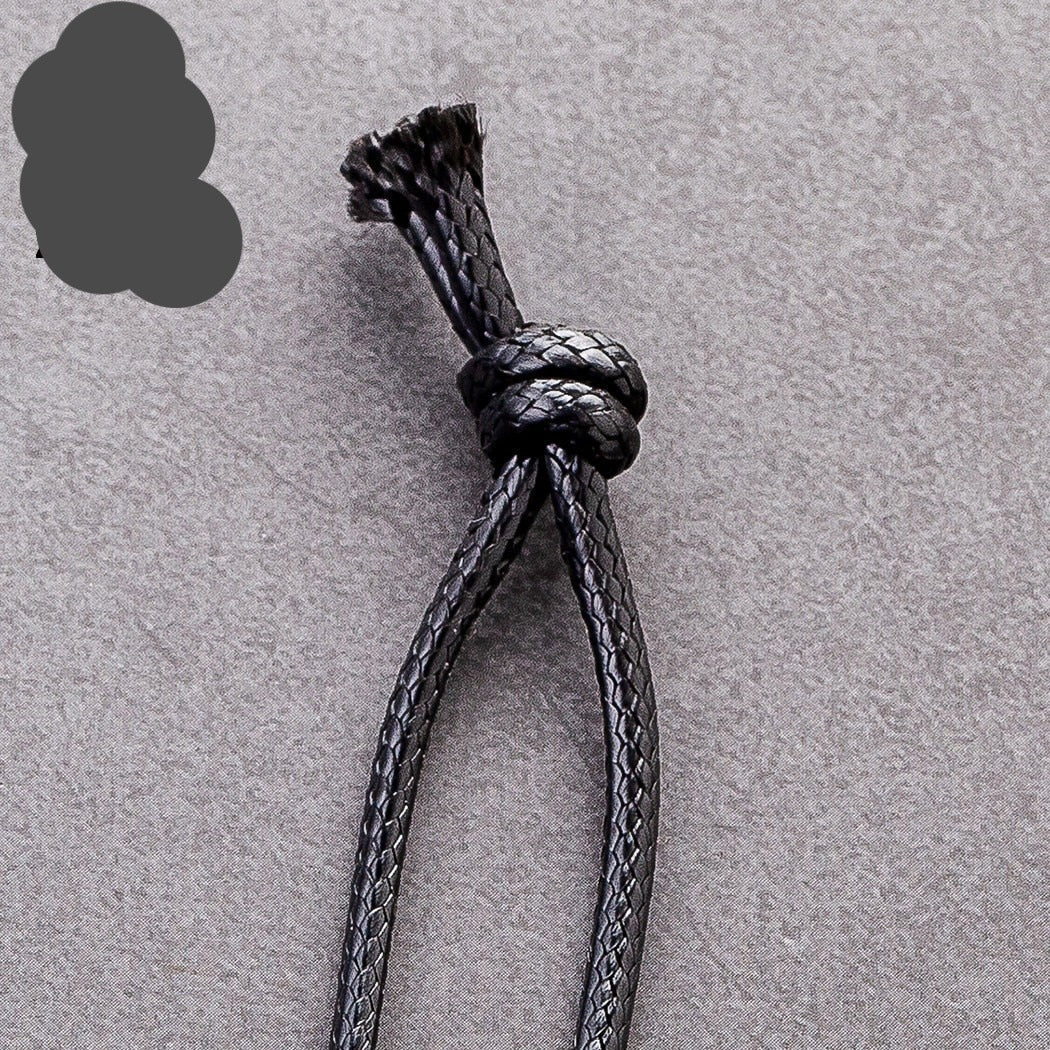 Gothic Silver Beads Choker