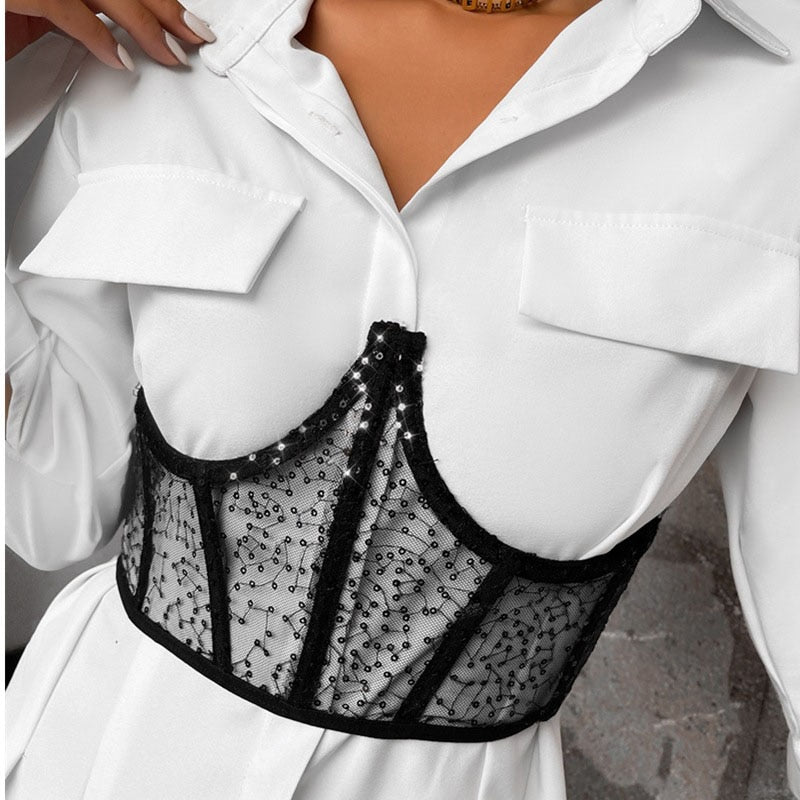 Sexy Gothic Corset Top