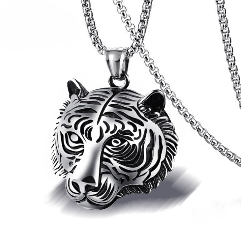 Gothic Eagle Pendant Necklace For Men