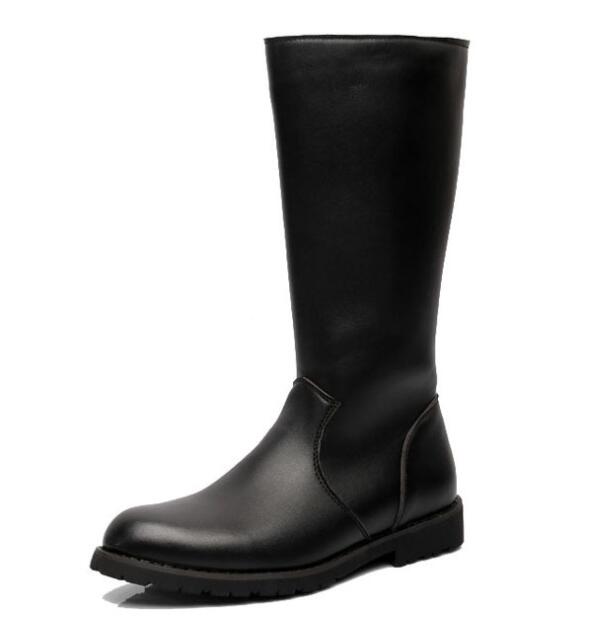Gothic Leather Cowboy Casual Shoes
