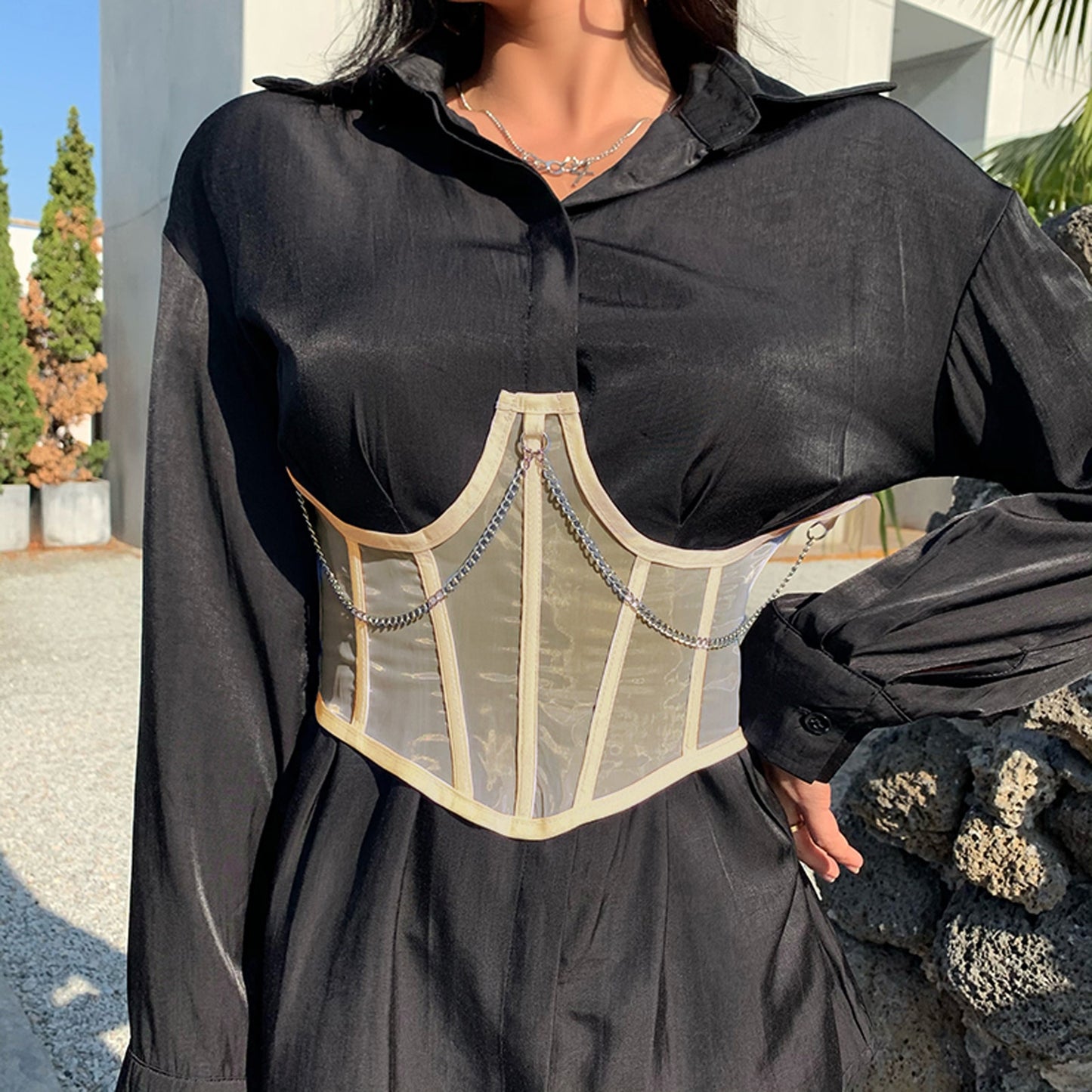 Sexy Gothic Corset Top