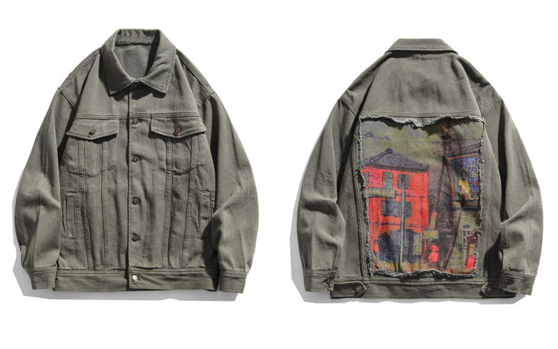 Hip Hop Denim Jacket