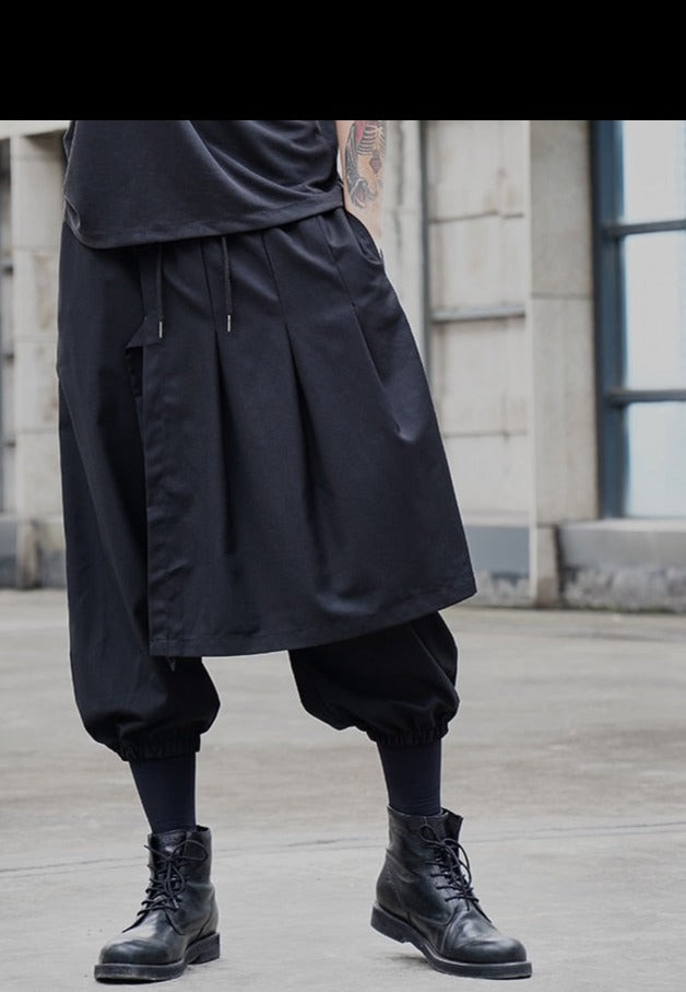 Edgy and fashion-forward: Gothic Punk Harem Pants to make a statement