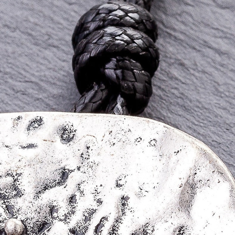 Gothic Silver Beads Choker