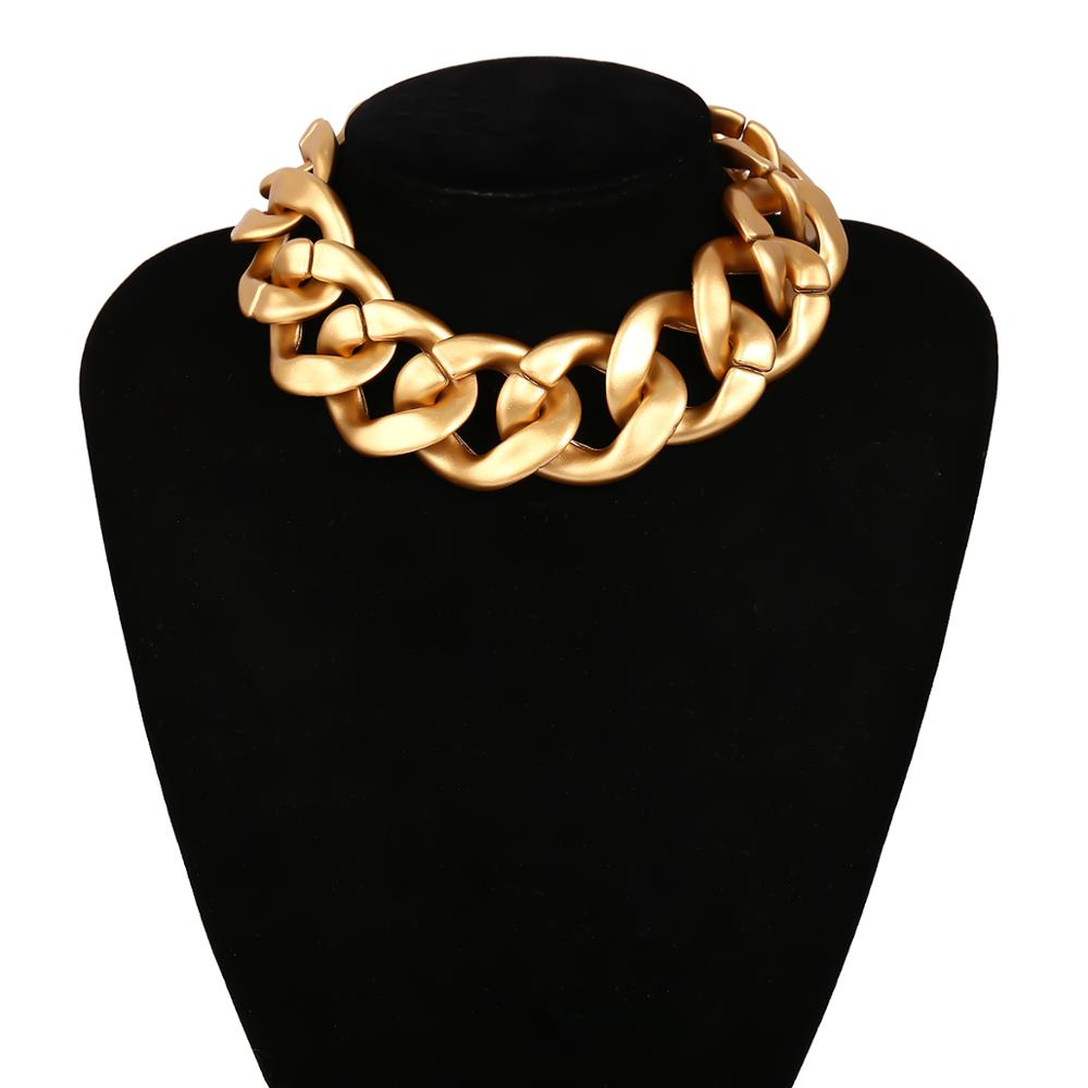 Gothic Thick Chain Choker