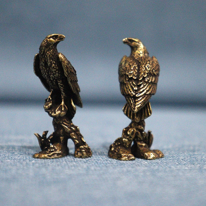 Handmade Brass Eagle Ornament