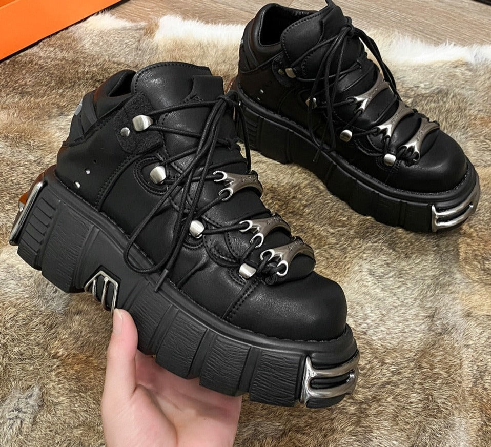 Gothic Ankle Boots Meta Decor