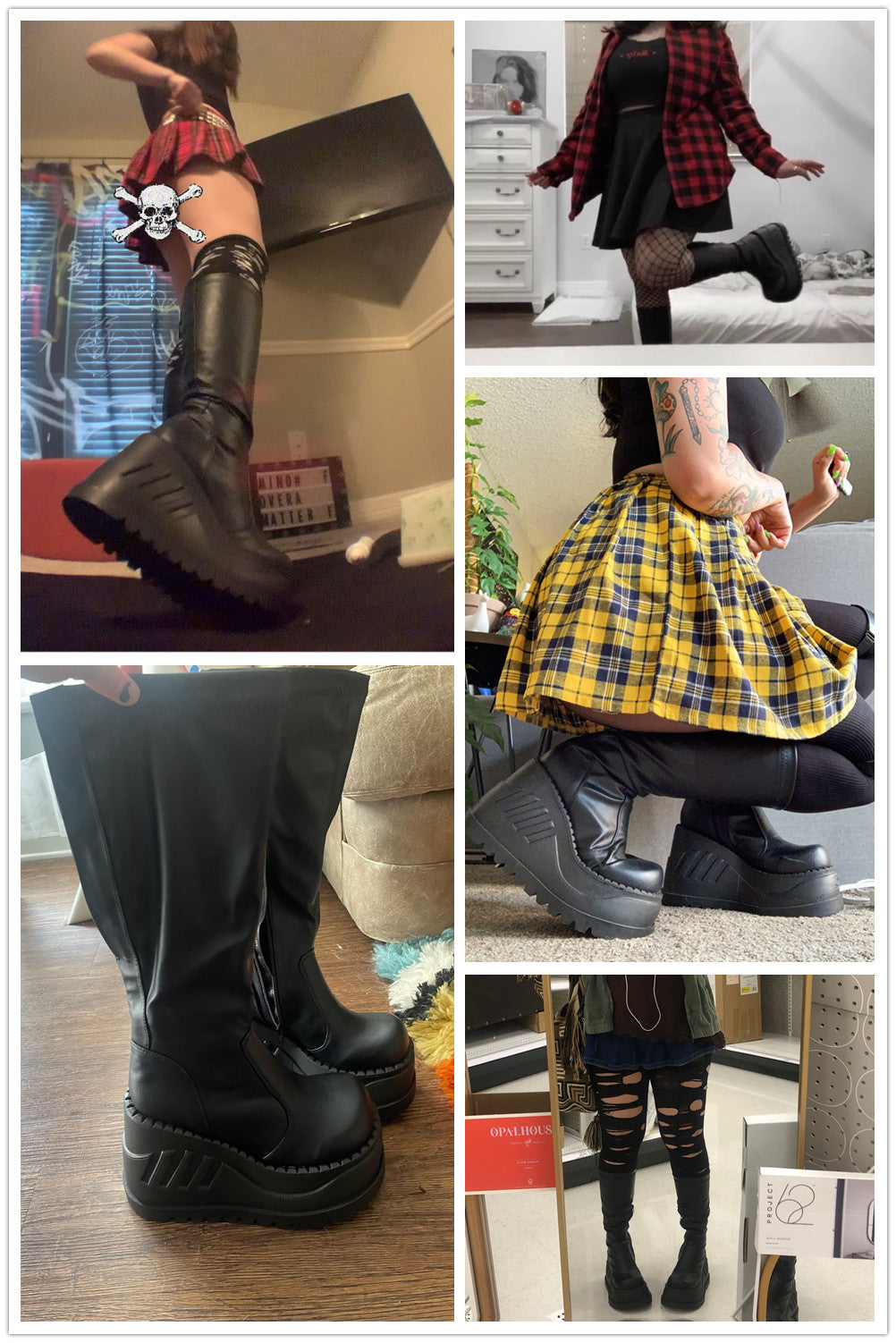Punk Street Fashion Boots