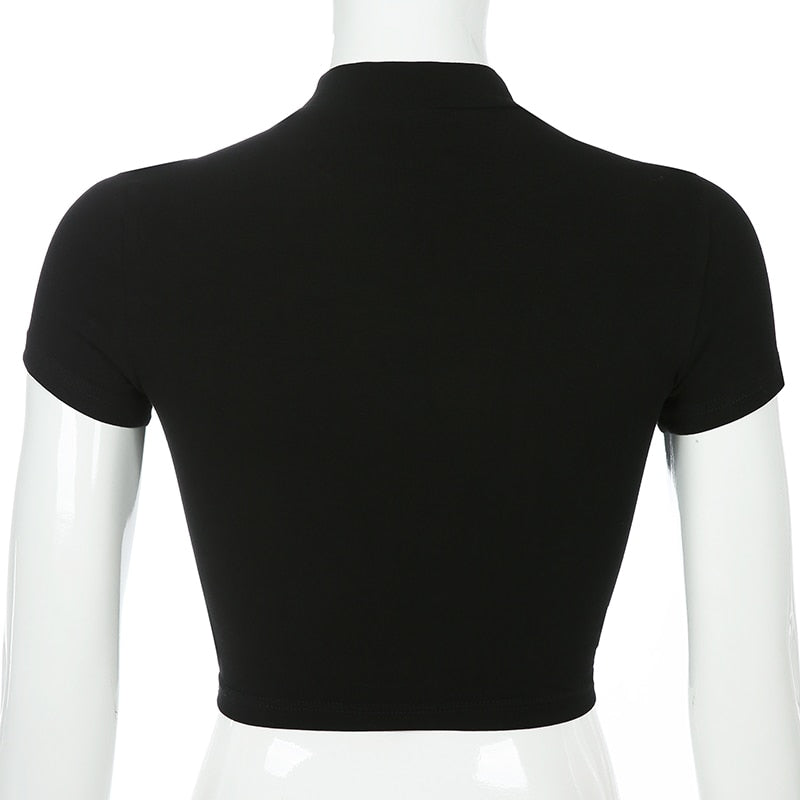 Gothic Double Buckle T-shirt