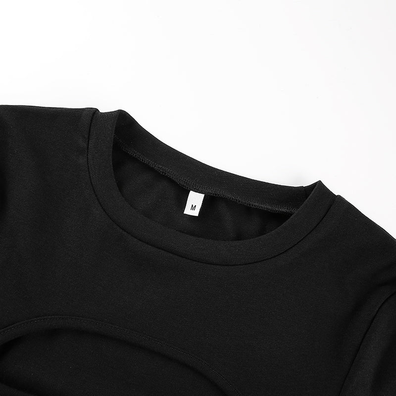 Gothic Bodycon Bandage T-shirt
