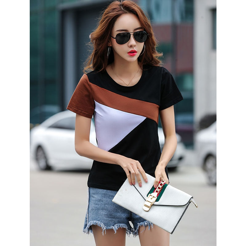 Summer Cotton T-shirt for Women