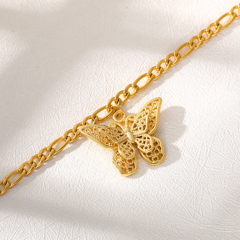 Cute Butterfly Anklets