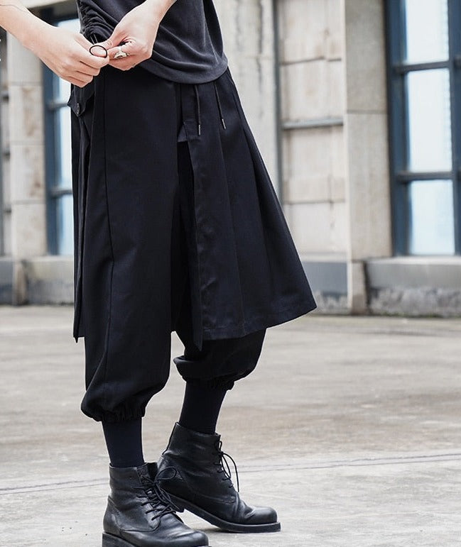 Express your individuality with these Gothic Punk-inspired Harem Pants.