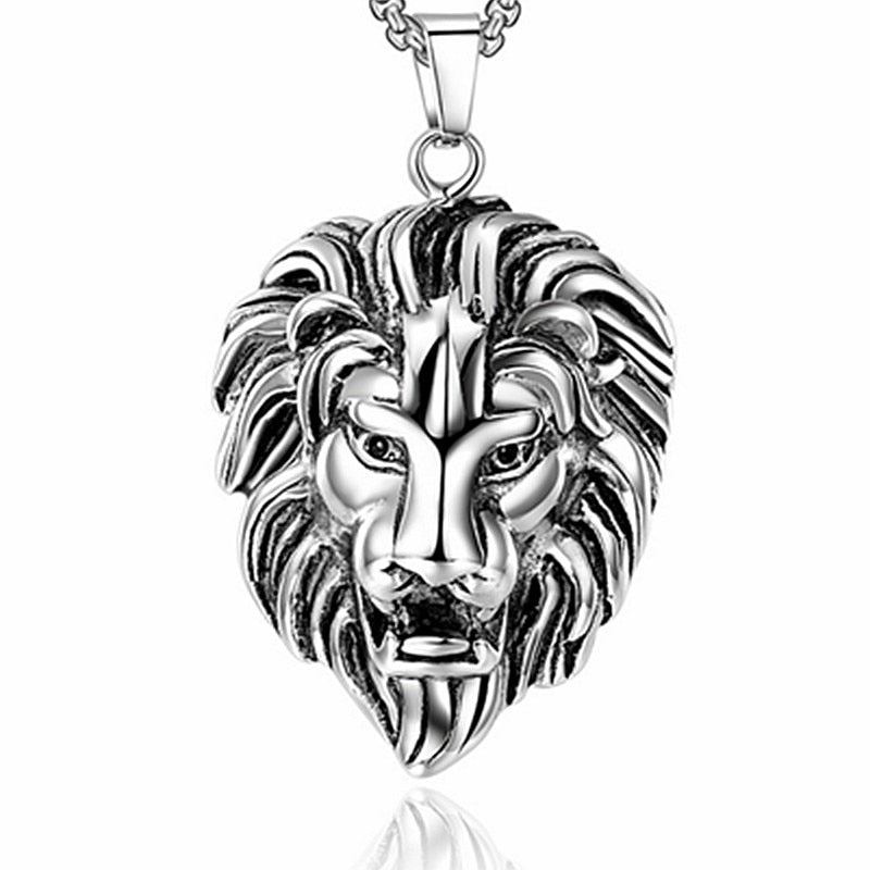 Gothic Eagle Pendant Necklace For Men