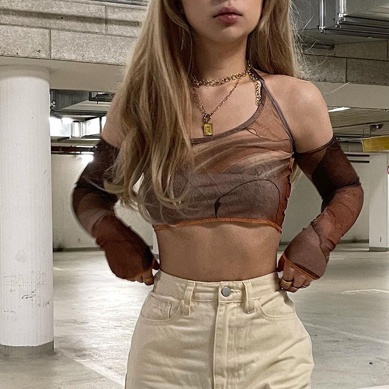 Gothic Harajuku Crop Tops