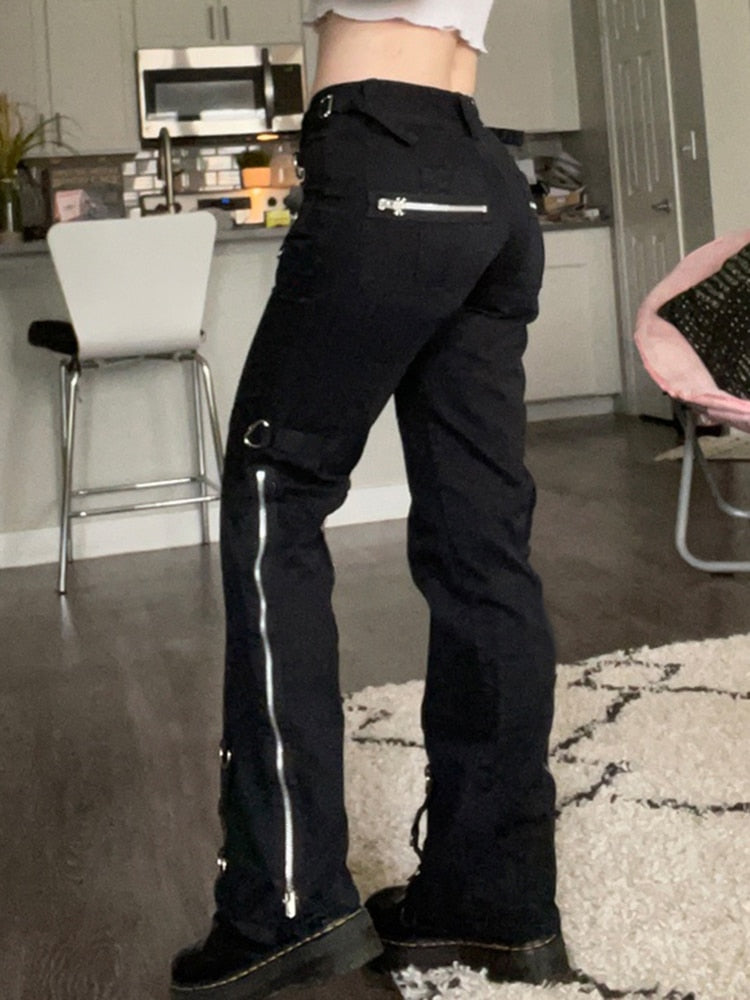 Gothic Low Waist Trousers