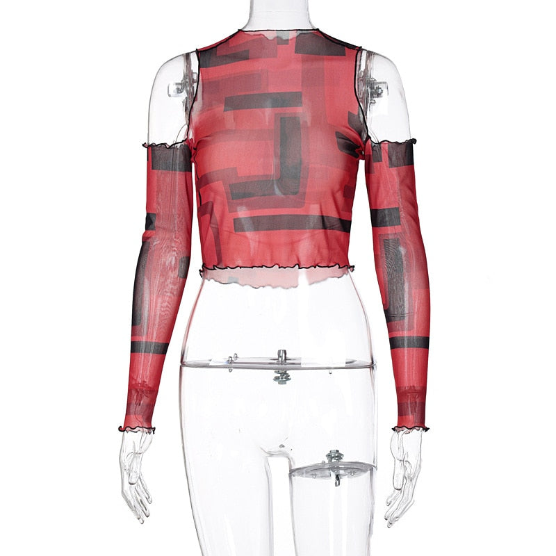 Gothic Harajuku Crop Tops