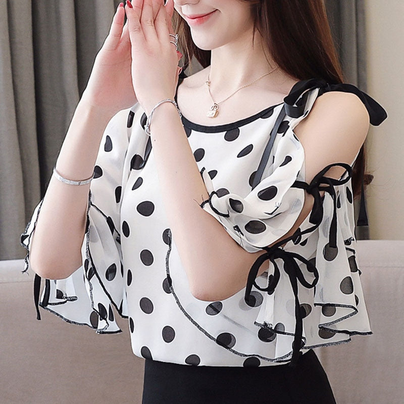 Korean Off-Shoulder Top