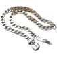 Gothic Sterling Silver Belt Necklace