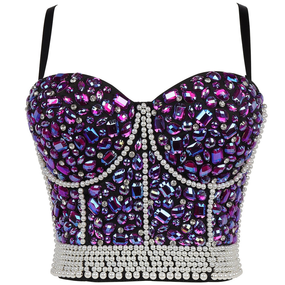 Gothic High Waist Crop Top Corset