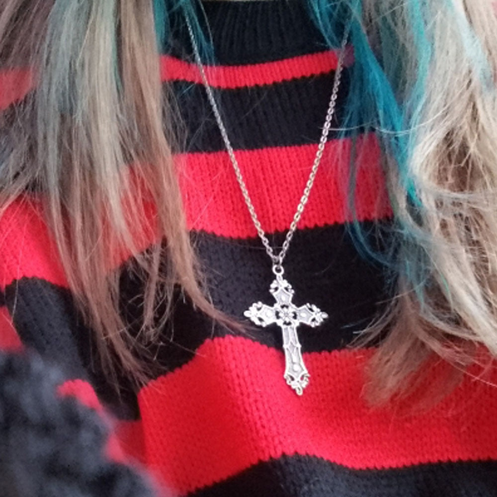 Gothic Cross Necklace