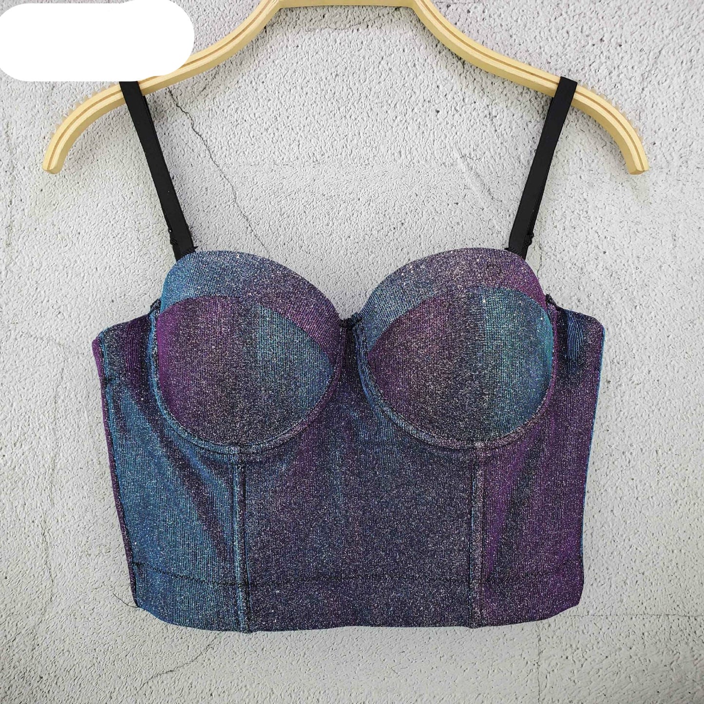 Gothic High Waist Crop Top Corset