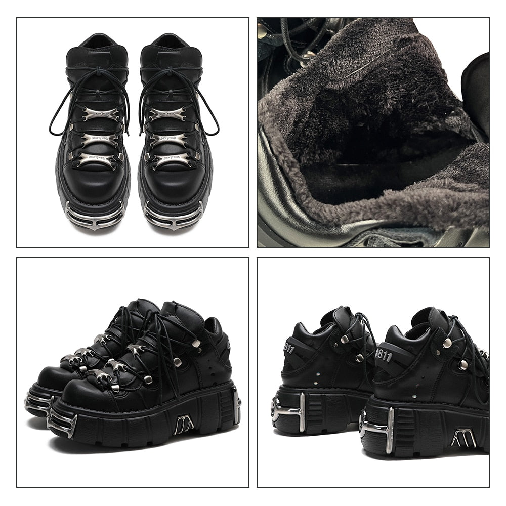 Gothic Ankle Boots Meta Decor