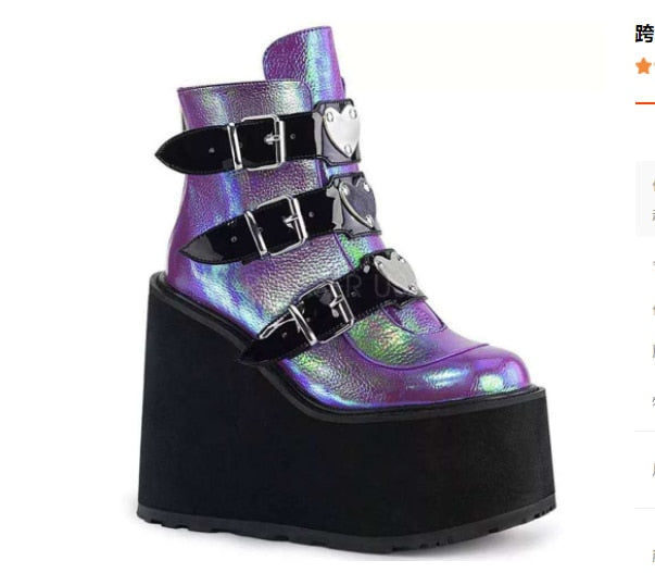 Gothic Brand Design High Heels boots