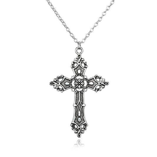 Gothic Vintage Cross Necklace