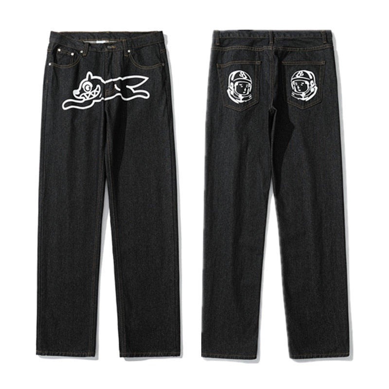 Fashion-forward Y2K baggy jeans for a cool and casual vibe.