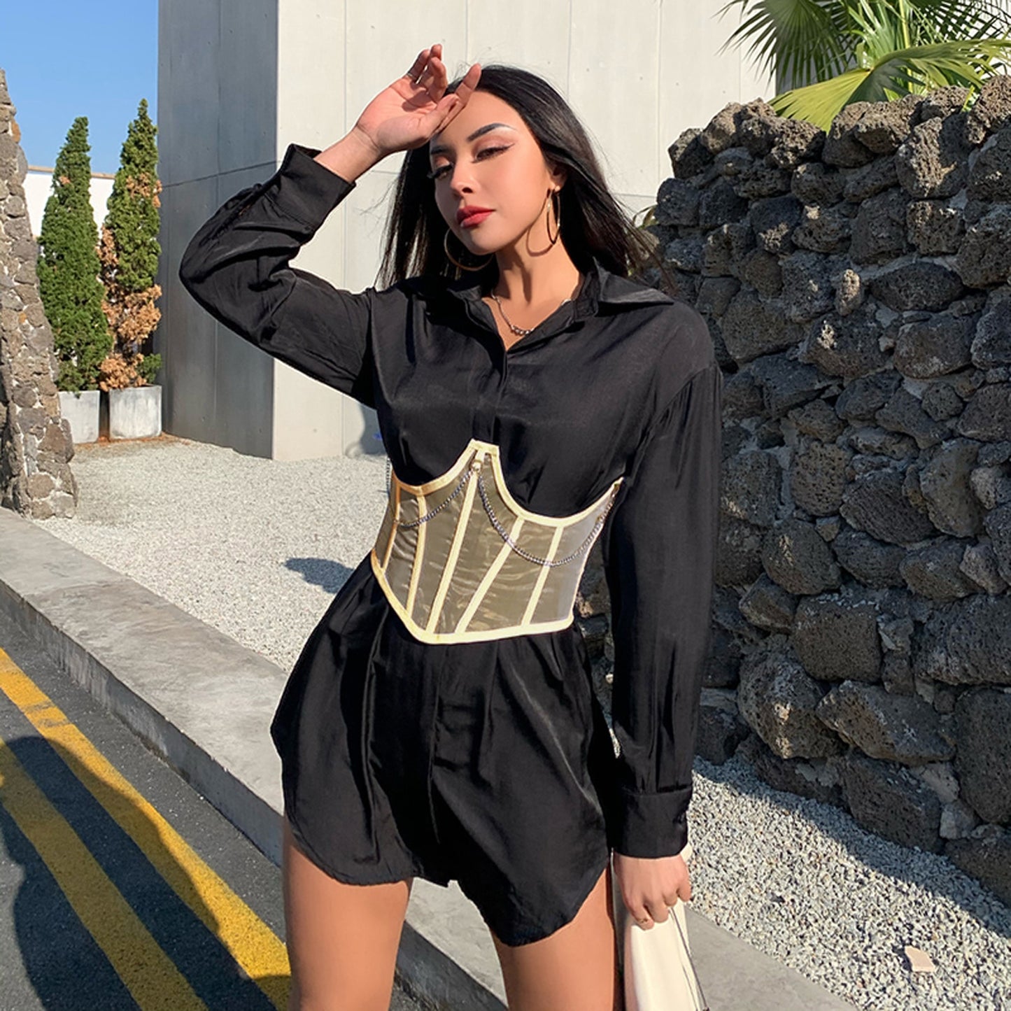 Sexy Gothic Corset Top