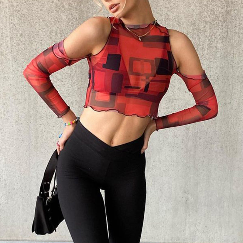 Gothic Harajuku Crop Tops