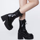 Gothic Style Knee-High Boots