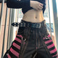 Gothic E-girl Harajuku  Grunge Cargo Pants