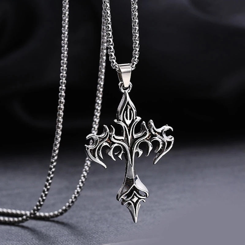 Gothic Cross Necklace