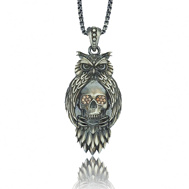 Vintage Crucifixion Crown of Thorns Jesus Necklace