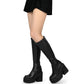 Gothic Style Knee-High Boots