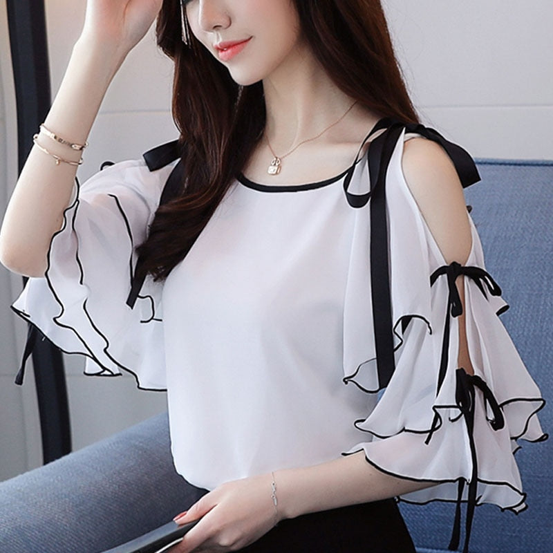 Korean Off-Shoulder Top