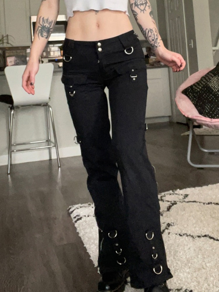 Gothic Low Waist Trousers
